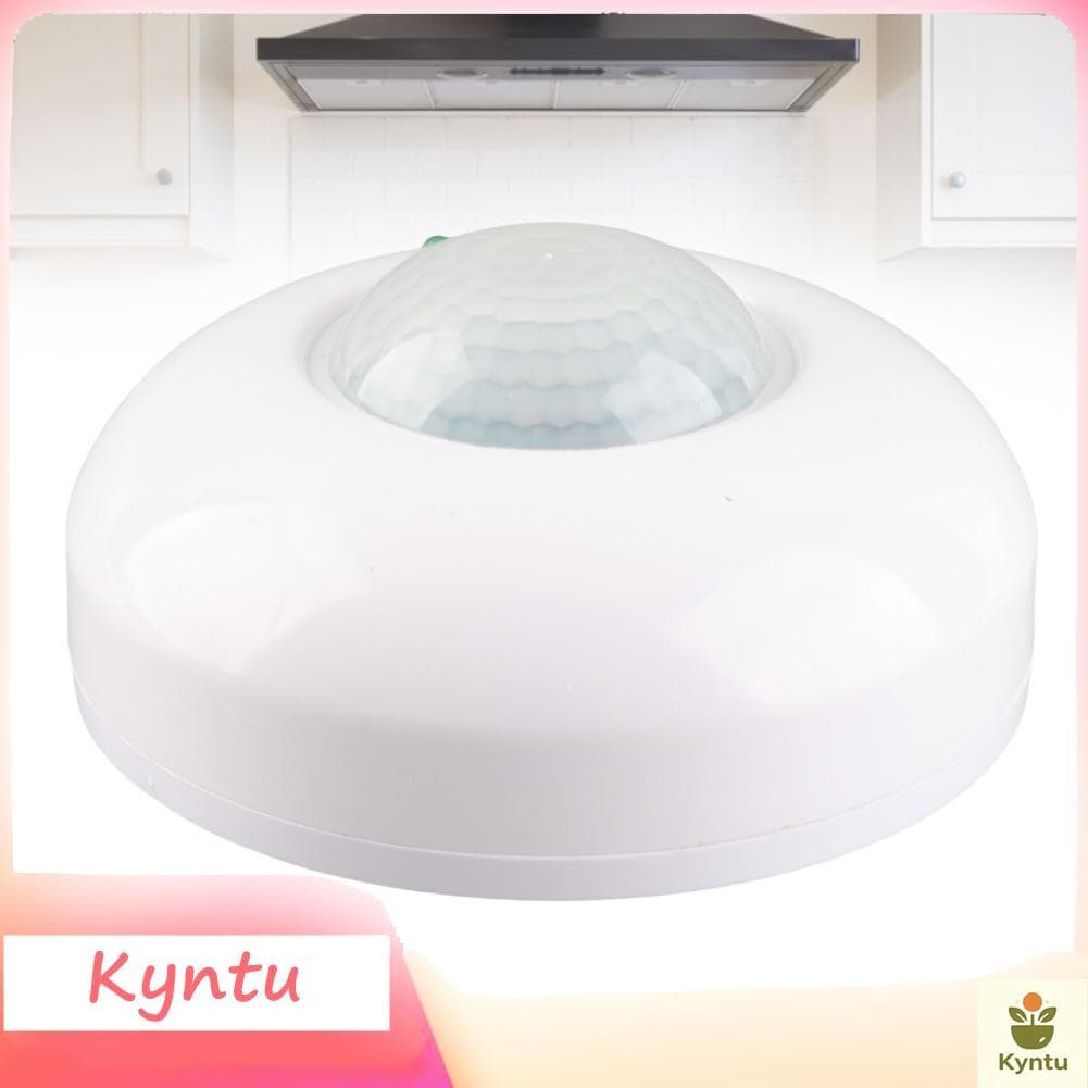 Kyntu-br Sensor de movimento infravermelho Ocupação de montagem no teto Movimento corporal ajustável Alarme de teto
