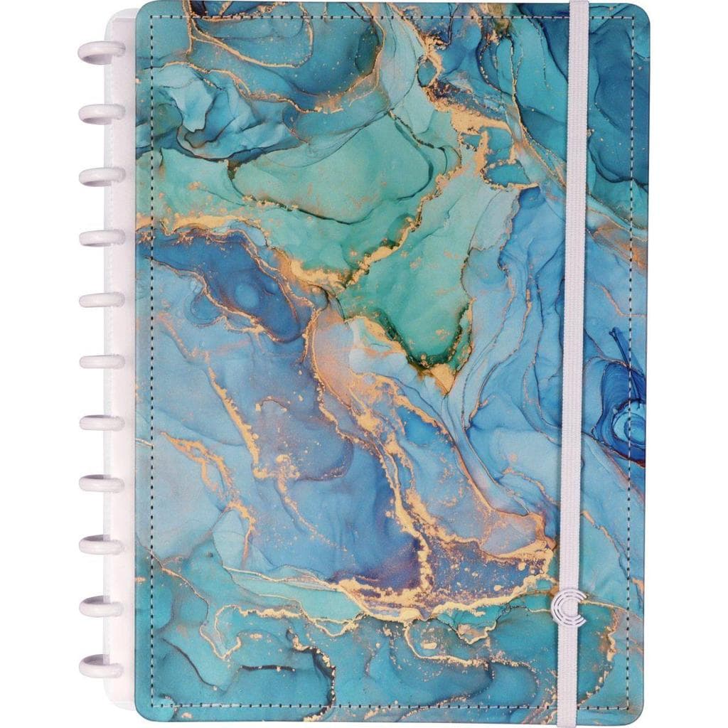 Caderno Inteligente Grande Maldives By Luara 80 fls. 215 mm x 280 mm - Caderno Inteligente