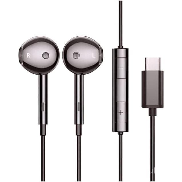 Fone De Ouvido USB Tipo C Com Fio E Substituição De Microfone Para Fire Max 11 , Kindle Scribe , Samsung Galaxy S24 Ultr