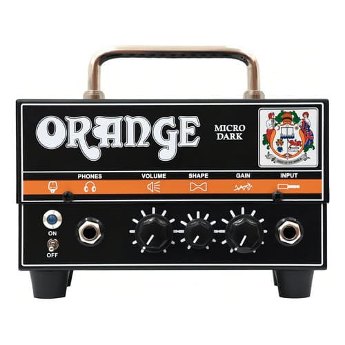 Amplificador Cabeçote Guitarra Orange Micro Dark 20w Hibrido Preto 220v