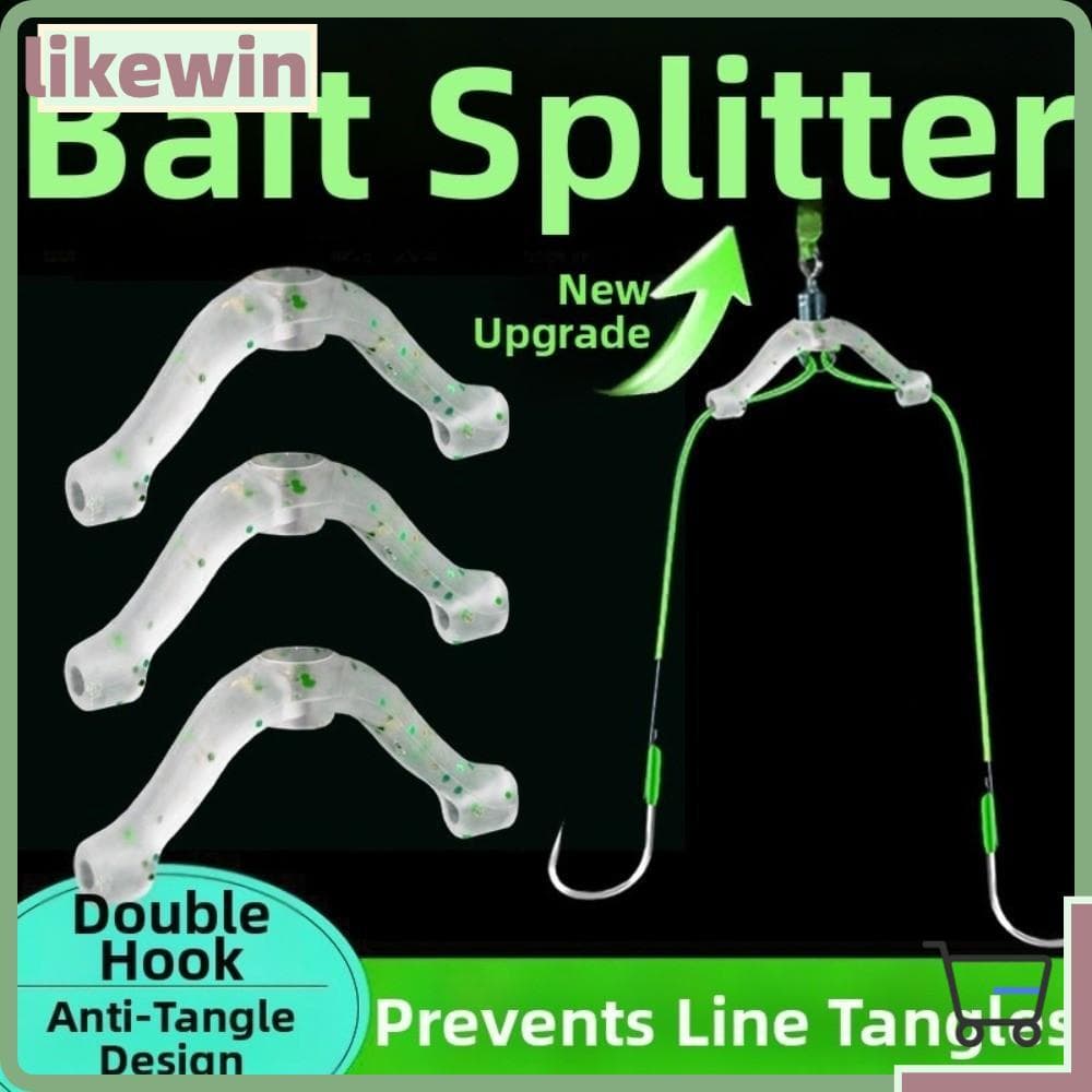 Conector De Linha De Pesca Tipo 50 Peças , Ferramenta Acessória Oito Plana , Contator