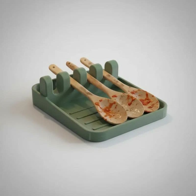 Descanso De Talheres Tampas Apoio Para Talher Plastico Cozinha Mesa