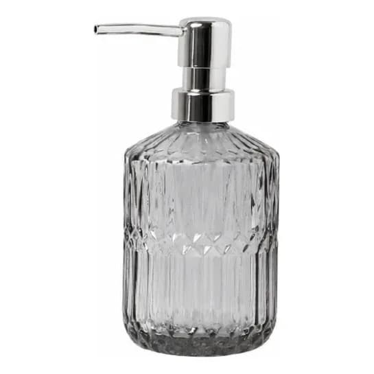 Saboneteira Pump Vidro 450ml Dispenser Luxo Para Banheiro