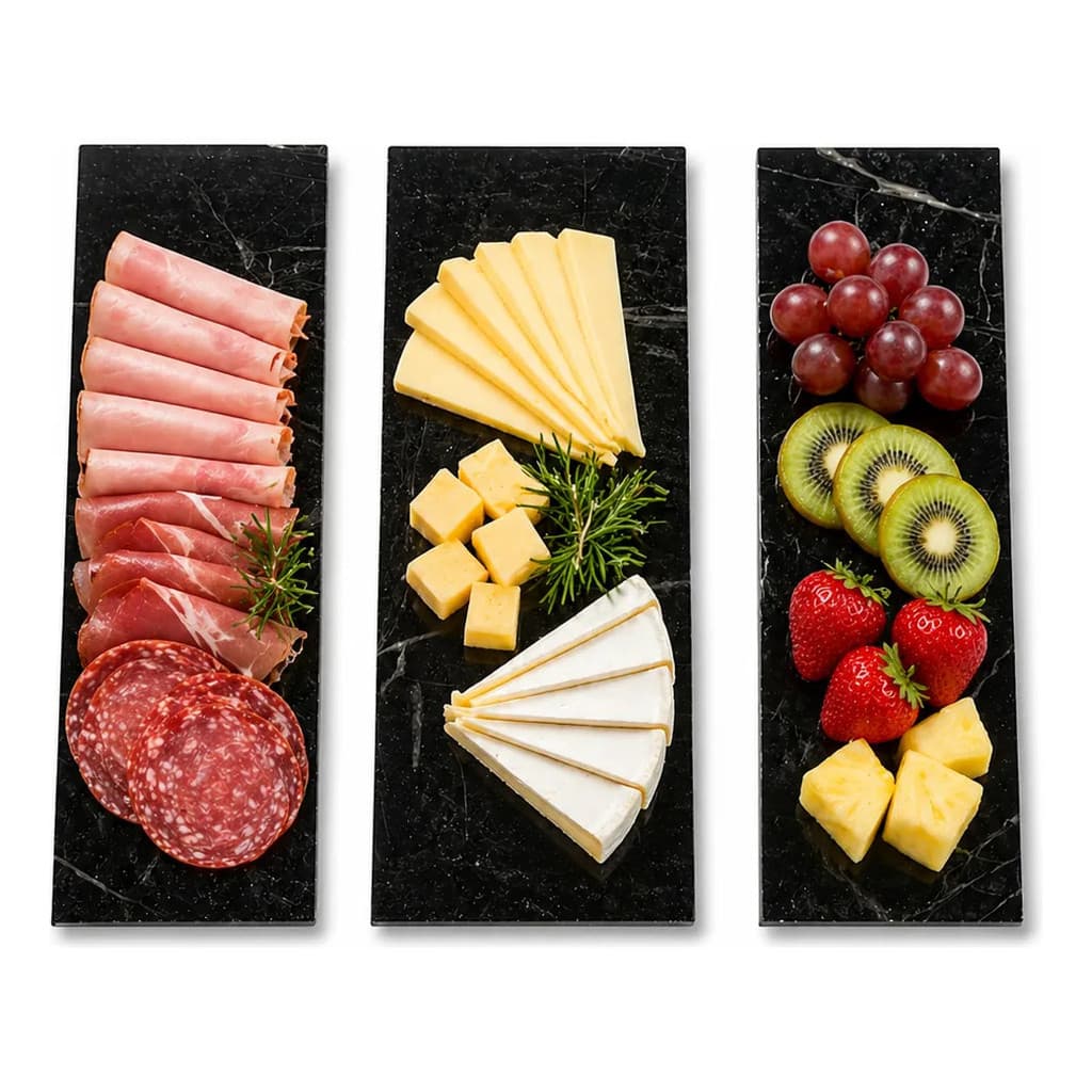 Kit 3 Tabuas Pedra De Sabão Churrasco Japonesa Petiscos 30cm