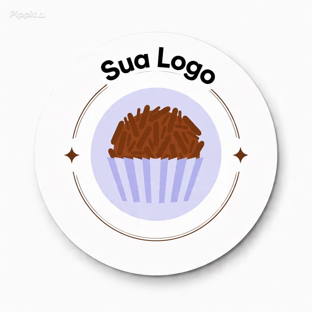 Placa Redonda Personalizada Sua Logo Mdf Decoração Loja 4k