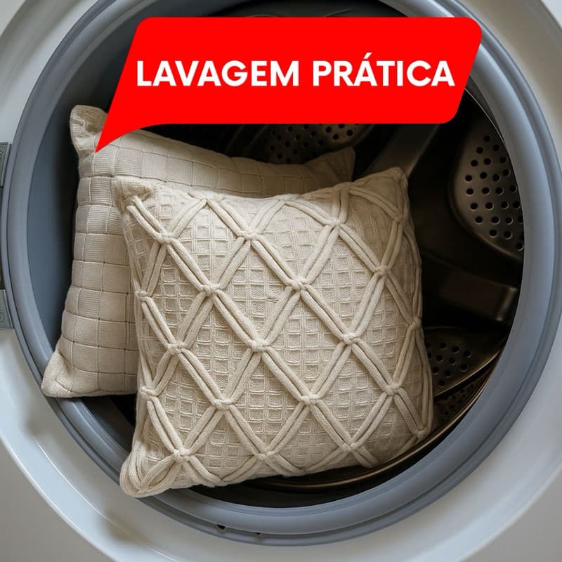 ALMOFADAS FEITAS A MÃO, ALGODÃO EM LINHO 45X45CM ARTESANATOS MINEIROS ZÍPER INVISÍVEL FÁCIL LAVAGEM...