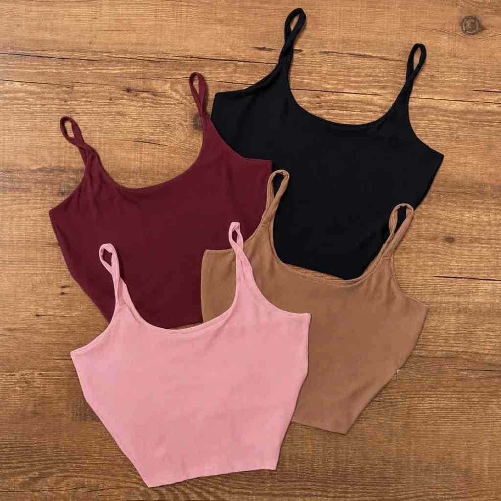 Kit Top Croped Alcinha