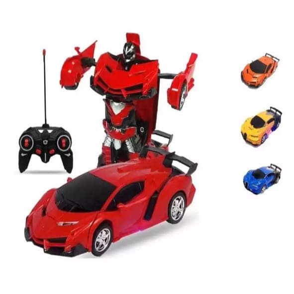 Brinquedo carrinho Transformer Lamborghini controle
