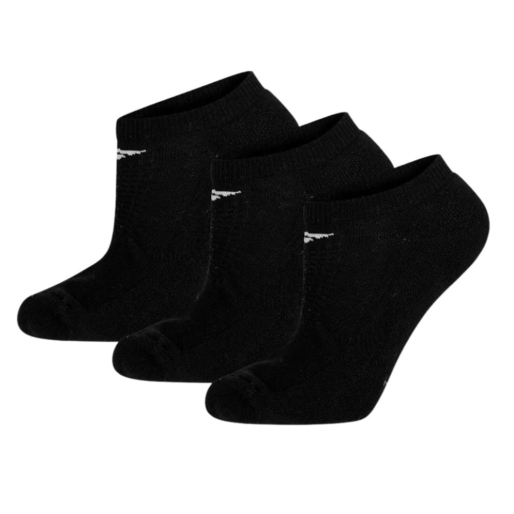 Kit 3 Meias Sportivas Cano Invisivel Penalty Casual Preto