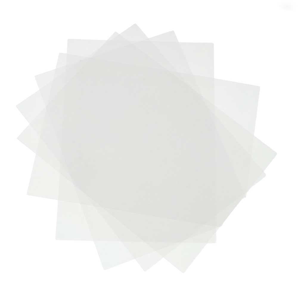 AHMVEX 5 Peças De Papel Encolhível Arte Folha De Plástico DIY Joias Chaveiro Fazendo Material Escolar Folhas De Filme Re