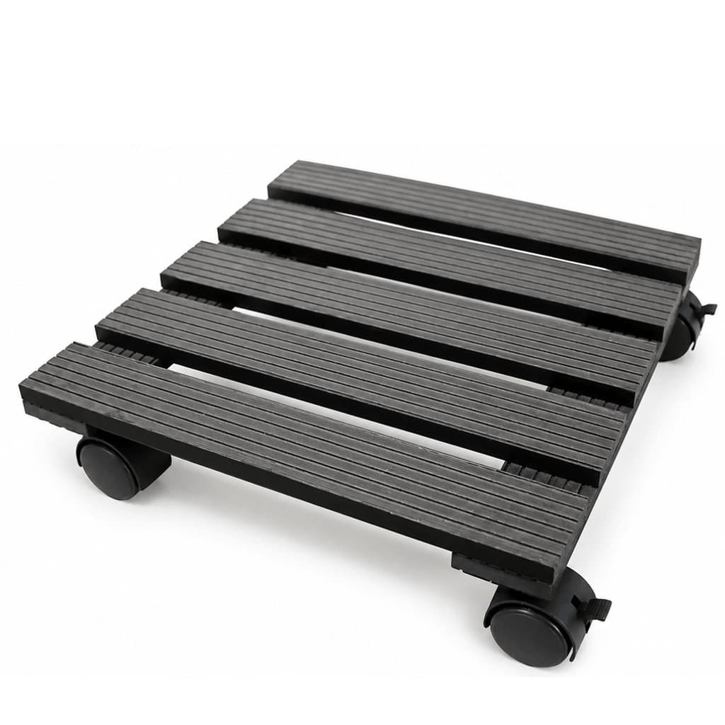 Suporte para Vaso de Plantas Com Rodinhas Resistentes