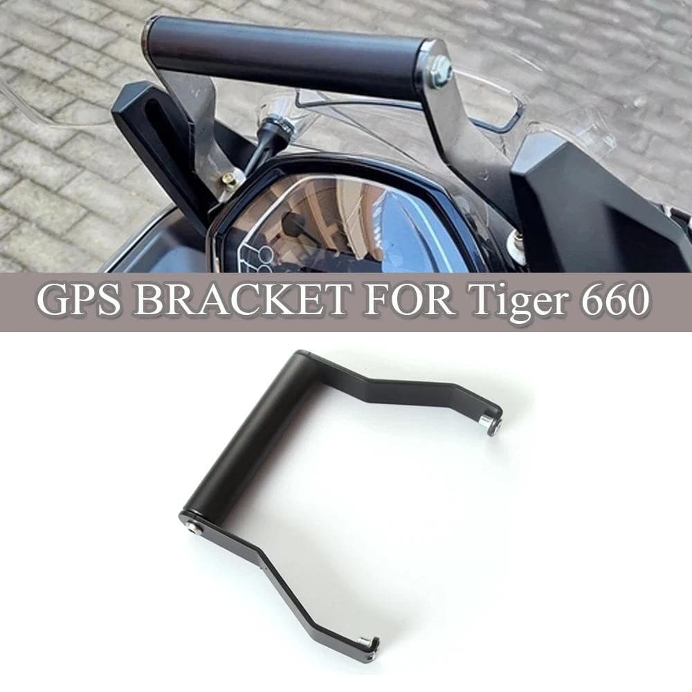 Para Tigre 660 Motocicleta GPS Placa Suportes Acessórios Tigre660 Telefone Inteligente Navegação Adaptar Titular Novas P
