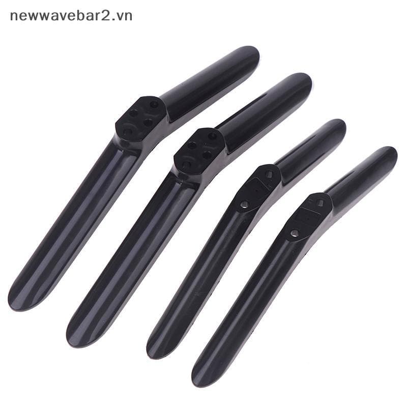 Newwellknown 1 Par Base De Televisão Mesa Suporte Pernas Pedestal Substituição Montagem Perna Plástico Pés Universal Pé