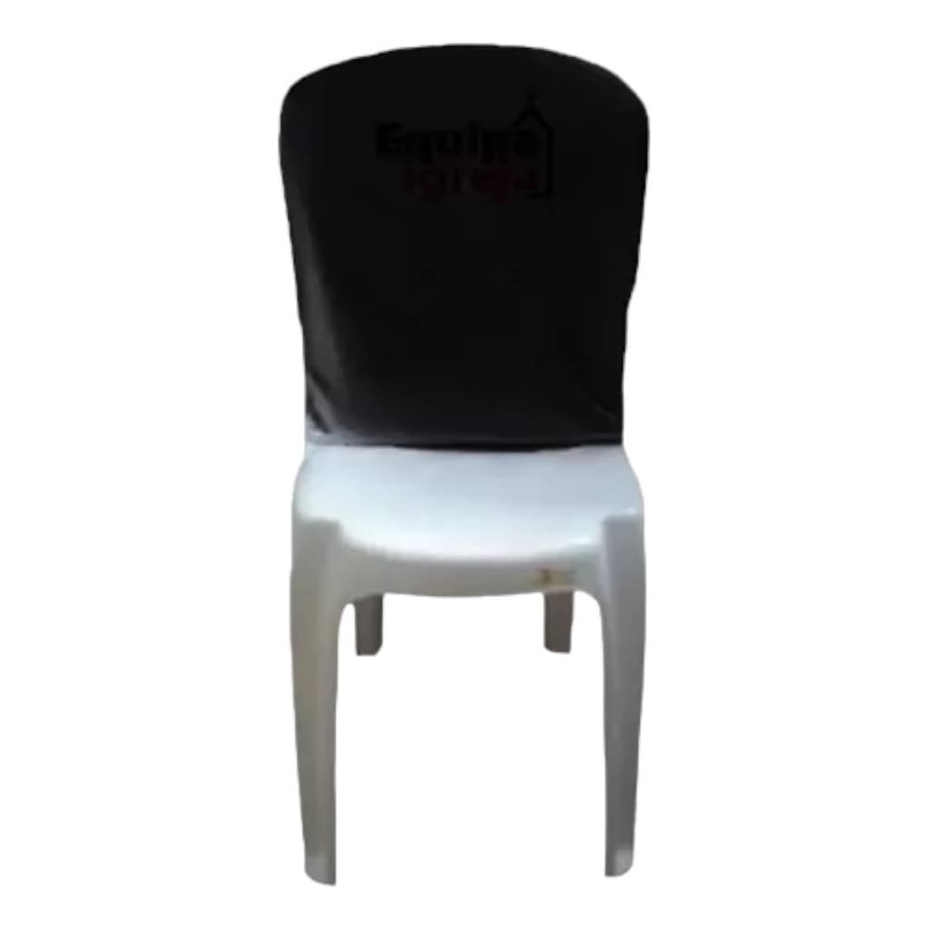 Kit Com 10 Capas De Encosto Para Cadeira Plastica