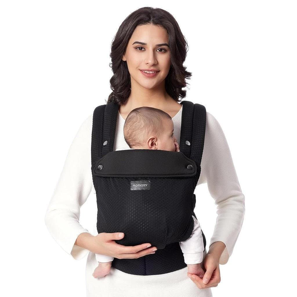 Canguru para Bebê Momcozy - Ergonômico, Confortável, Leve, Adequado para Bebês de 7 a 44 Libras, Fácil de Usar, Ideal pa