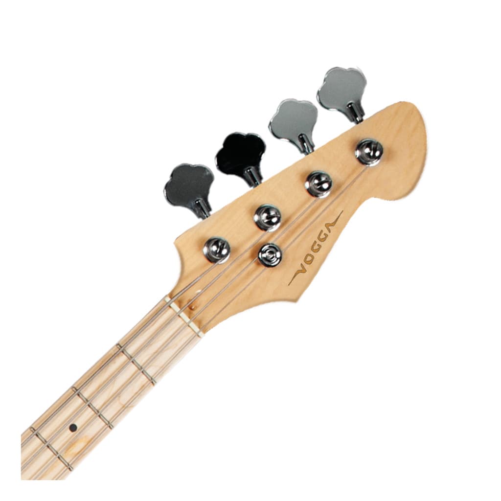 Kit Guitarra Elétrica Les Paul Vogga Vcg621n Basswood C/ Capa + Cabo P10xP10