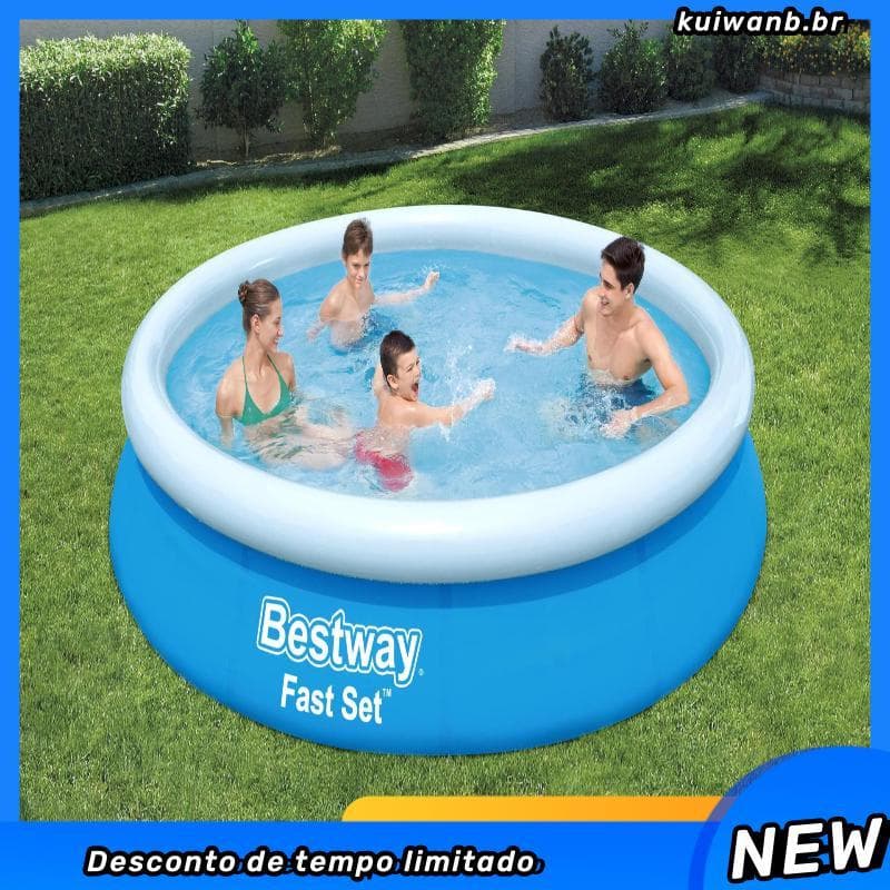 Crianças Infláveis Redondas E # 39 ; s Piscina 1000 Litros-Bestway 12 560