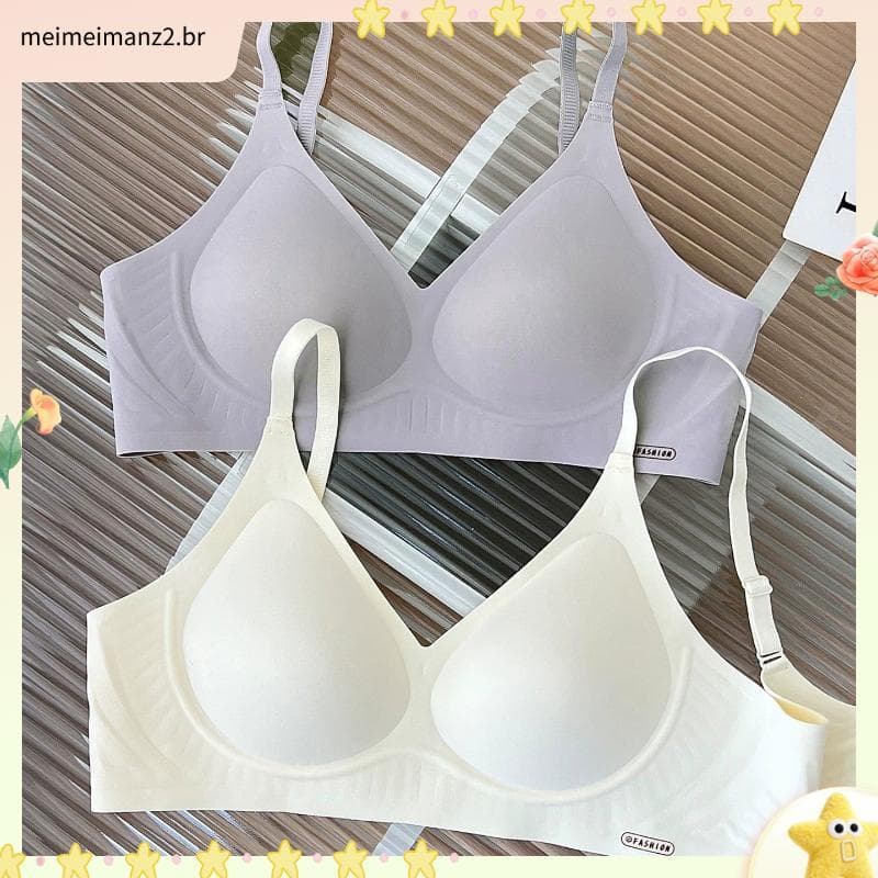 2026 novo estilo sem costura roupa interior feminina seios pequenos confortável Anti-flacidez seios tamanho grande sutiã