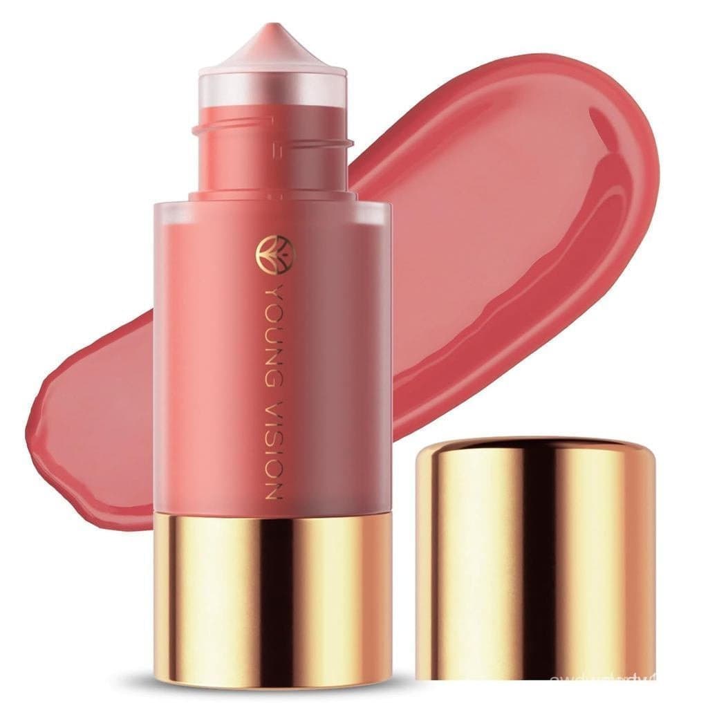YOUNG VISION Blush líquido, blush mate altamente pigmentado, fácil de aplicar, cria blush rosado, leve e de longa dur