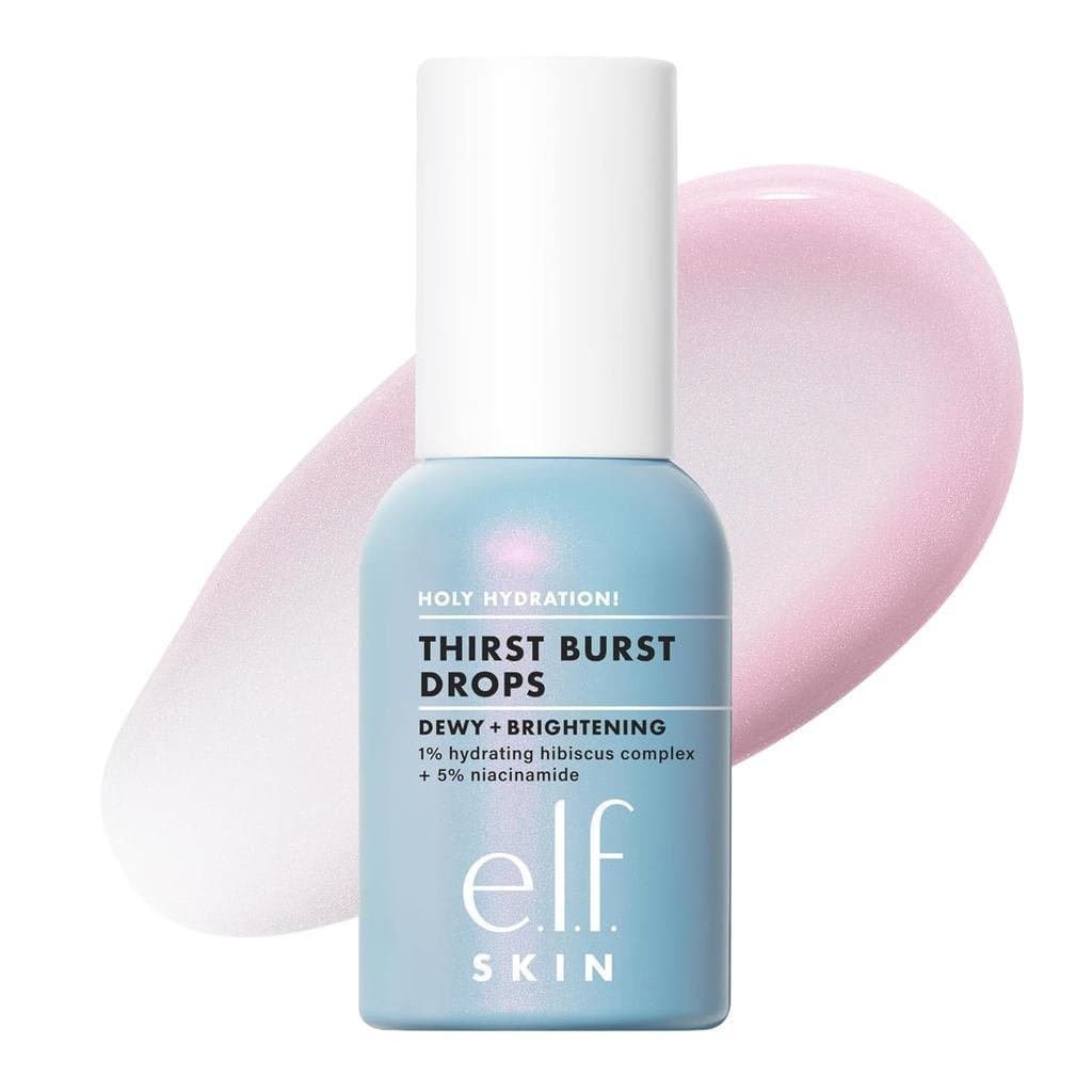 e.l.f. Hidratante Divino SKIN! Gotas de Essência Hidratante, Sérum para Pele Radiante Instantâneo e de Longa Duração, F