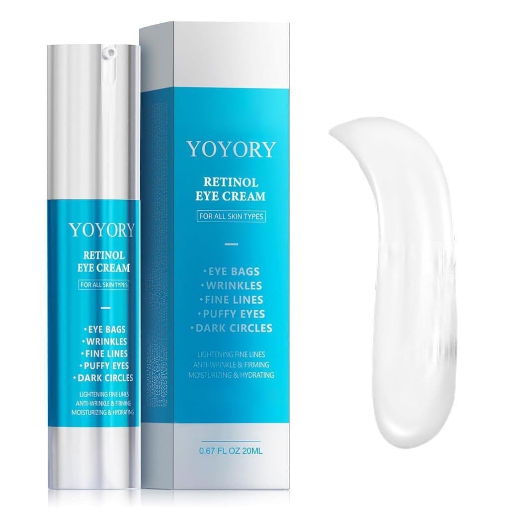 Creme para os Olhos com Retinol - Creme Anti-Envelhecimento para Eliminar Inchaço, Olheiras, Rugas, Linhas Finas, Produt