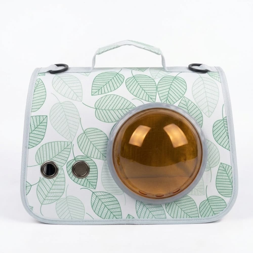 Bolsa de Transporte Pet Cápsula Astronauta - Visor Intercambiável 2 em 1 e Dobrável