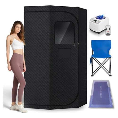 Sauna A Vapor Portátil Universal 127V Kit Completo De Uso