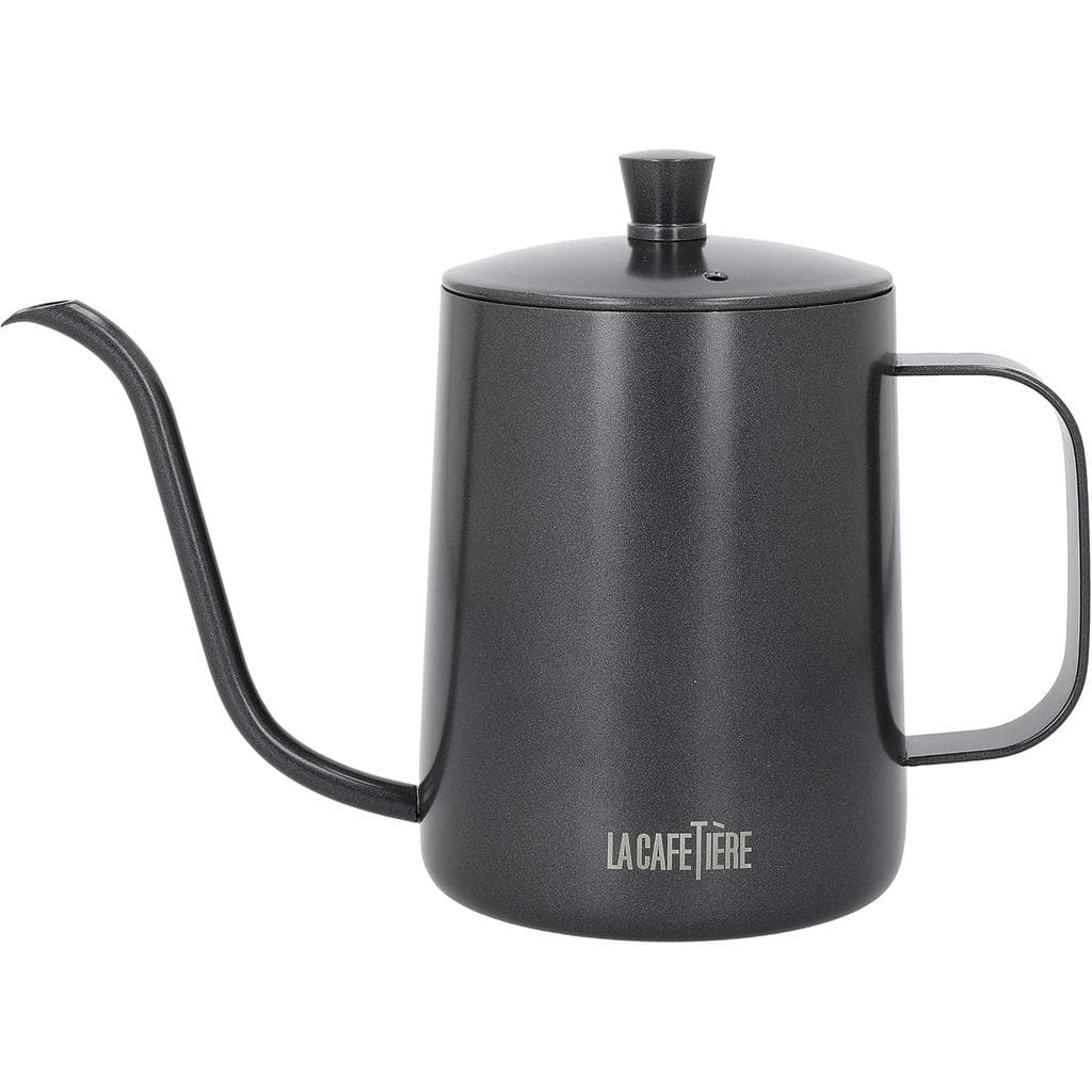 La Cafetière Gooseneck Coffee Pour Over Pot, 600 ml, Embalagem para Presente, Preto