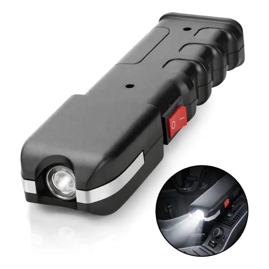 Lanterna Led Portátil Recarregável Uso Automotivo Potente