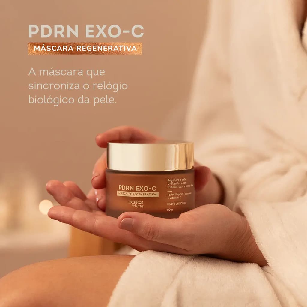 Máscara Regenerativa Anti-idade Pdrn Exossomos Vitamina C