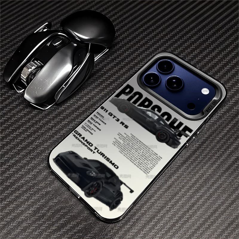 Capa iPhone16/17 série Capa personalizada para celular（260731）O Porsche13
