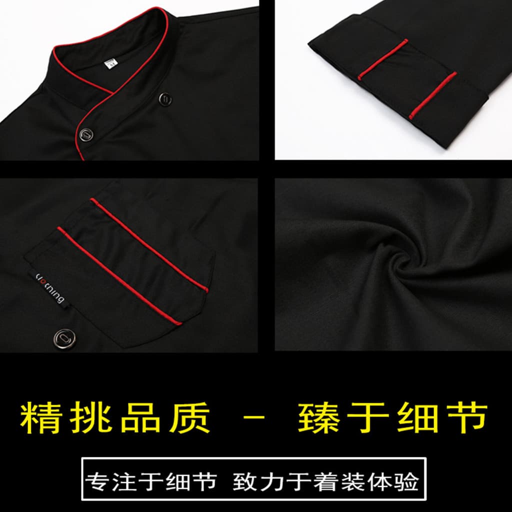 Comércio exterior personalizado exportação transfronteiriça dedicado estoque pronto atacado macacão de Chef masculino ma