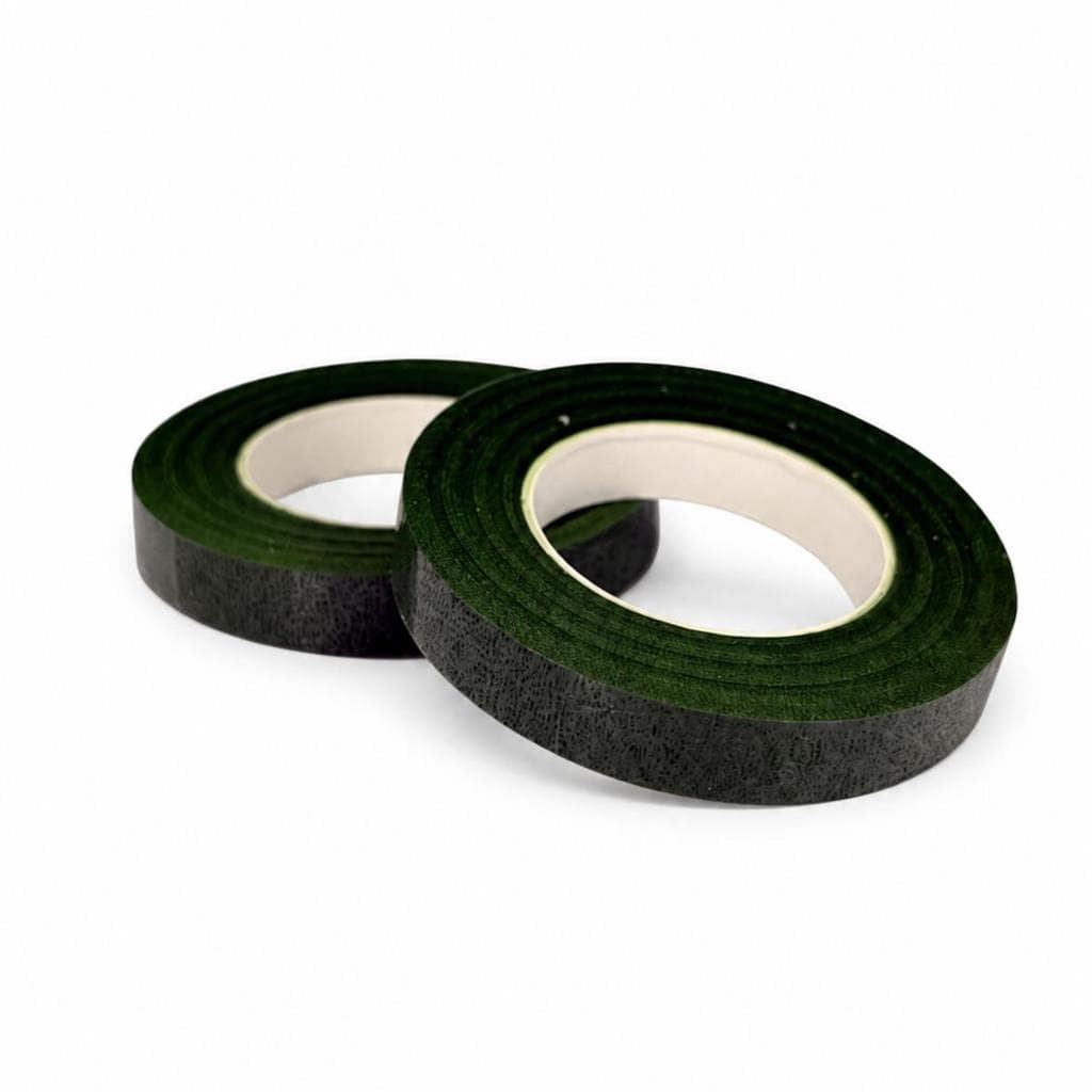 Kit 2 Fita Floral Para Flores Artesanato Buquê Flores Artificiais Verde