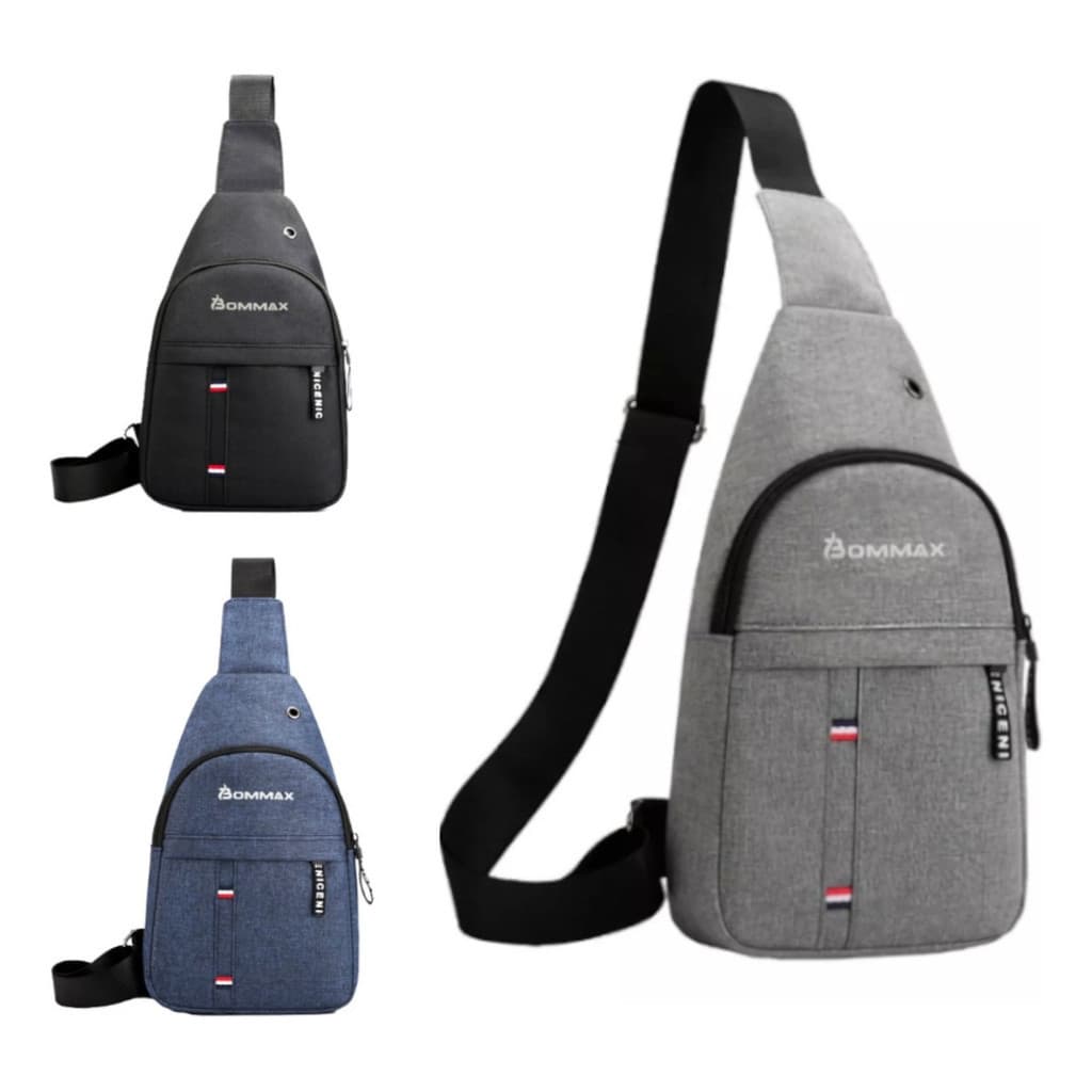 Pochete Transversal Unissex (Shoulder Bag) | Fitness Academia Viagem Bolsa de Ombro Compacta e Leve
