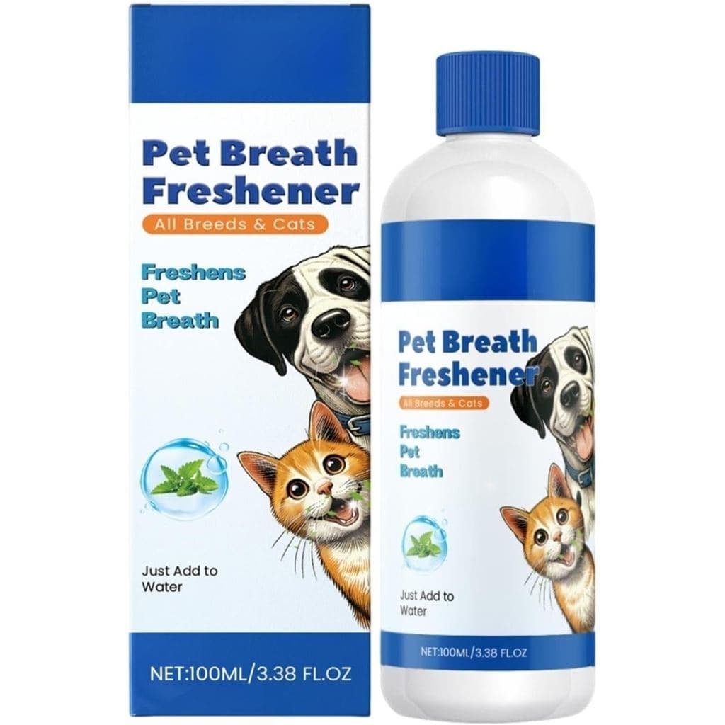Refrescante de Hálito para Animais de Estimação, Cuidado Dental para Cães, Limpeza de Dentes, Enxaguante Oral para Cães
