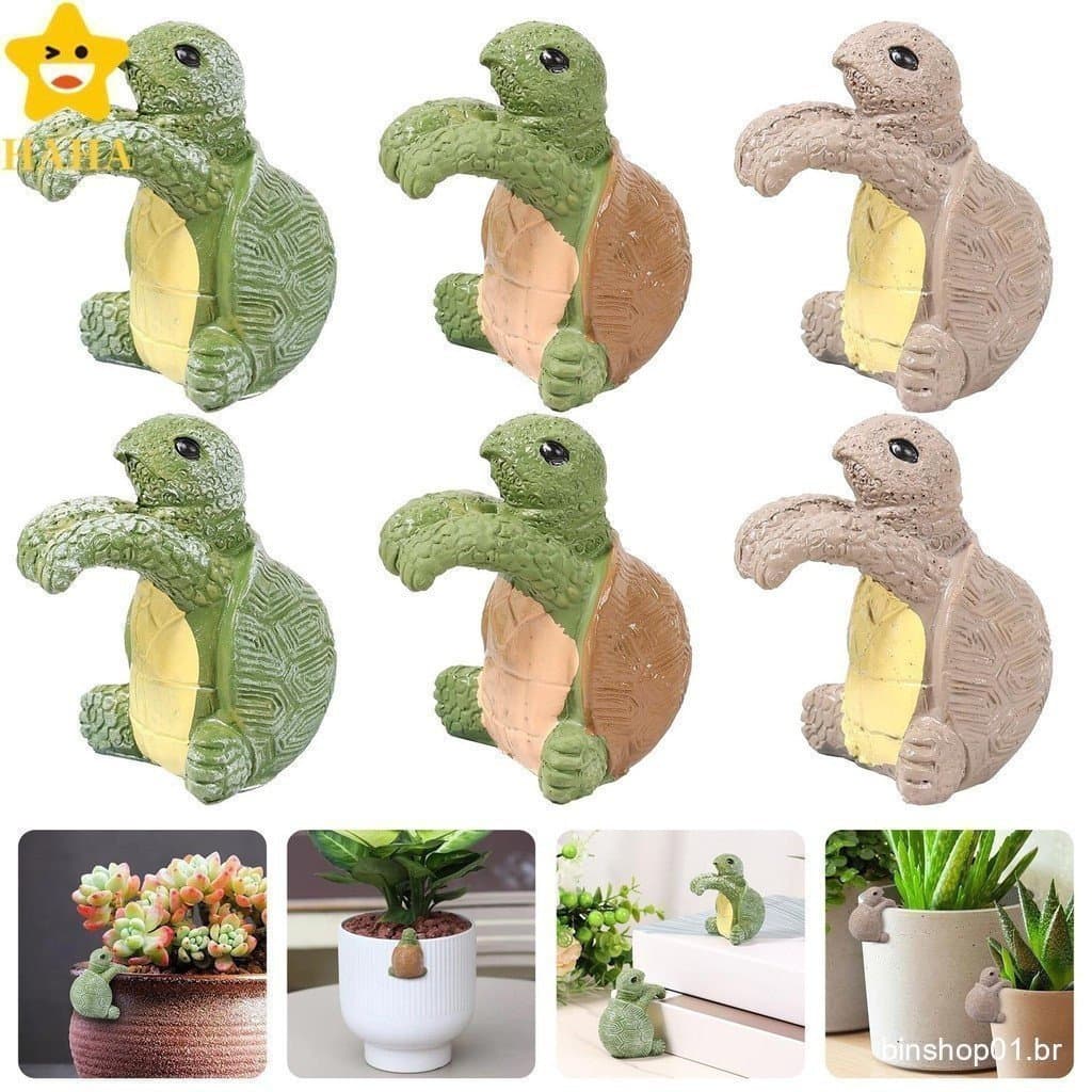 Figura De Tartaruga Pote Cabide Resina Estátua Decoração Bonito Pendurado Hugger Para Pátio Shopbc3997