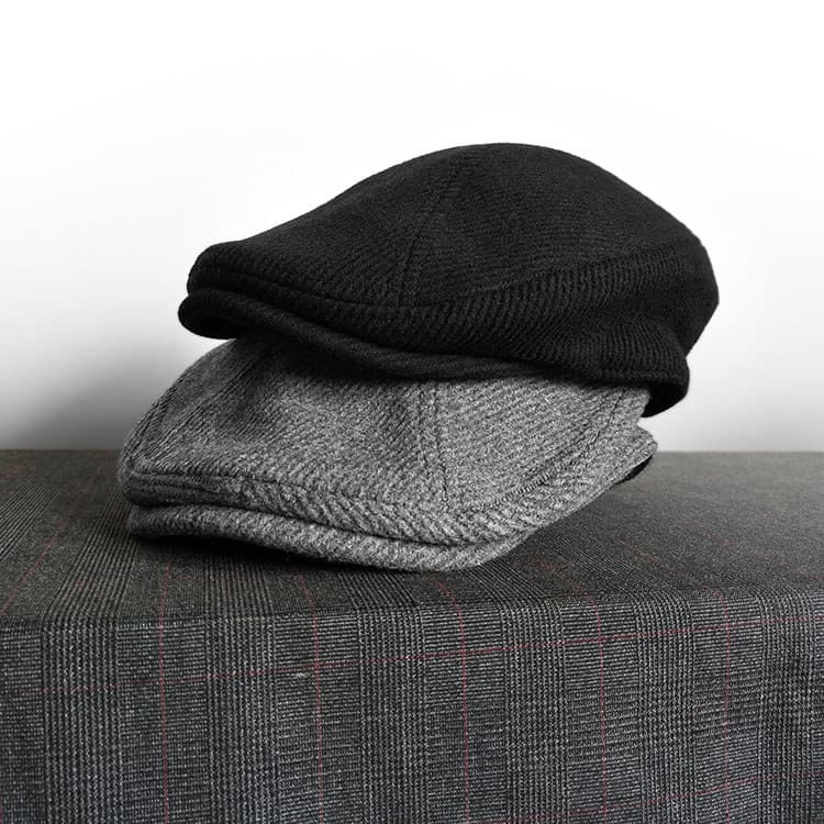 Chapéu masculino feminino estilo japonês boné de lã misturado boina quente outono inverno britânico Retro literário chap