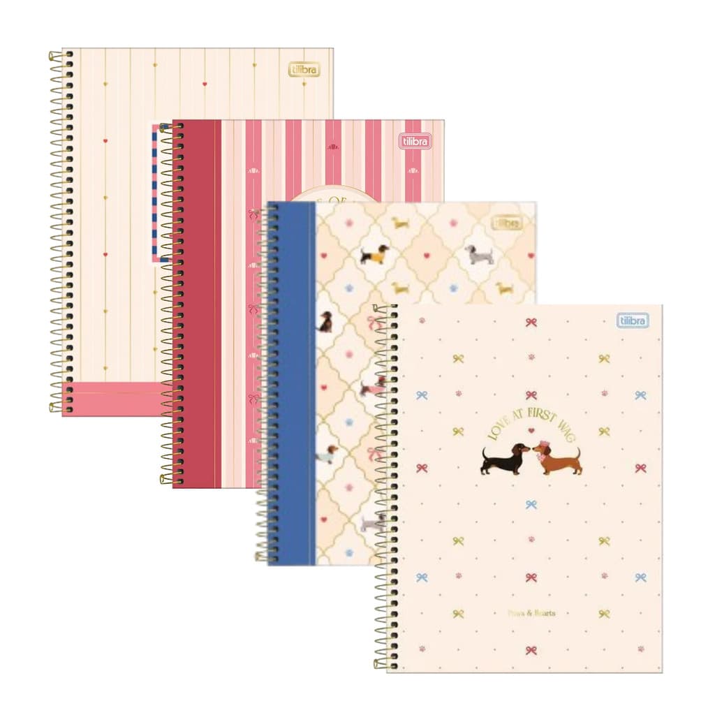 Caderno Universitário Brownie 10 Matérias Tilibra
