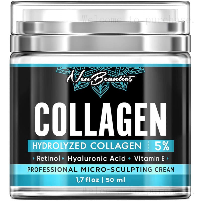 Creme de Colágeno Neubeautics para o Rosto - Creme Noturno Antienvelhecimento para Mulheres, Fabricado nos EUA, com Reti