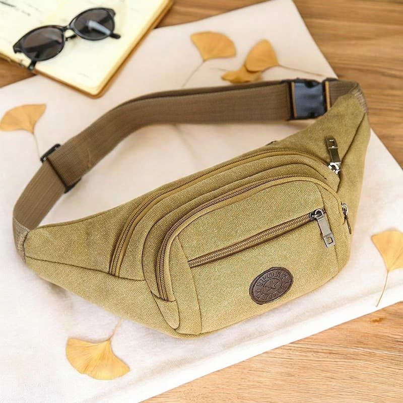 Bolsa de cintura para trabalho, cinto para idosos, bolsa para celular, uso no local de trabalho, lona multifuncional, gr