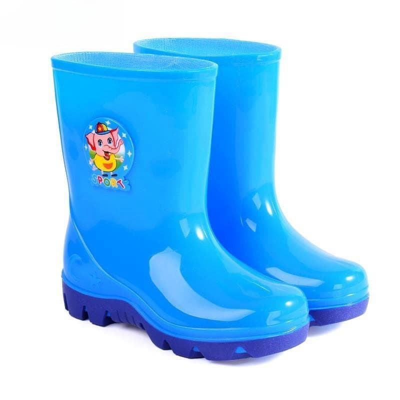 Crianças botas de chuva meninos meninas botas de chuva sapatos de água crianças bebê balde sapatos pequeno médio grande