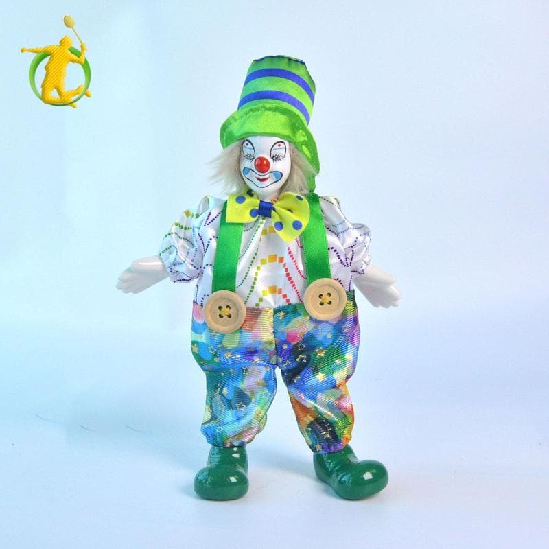 [Asiyy] Boneca Palhaço , Arlequim , Decoração De Lembrança , Figura De 25 Cm , Brinquedo Infantil Para O Natal , Present
