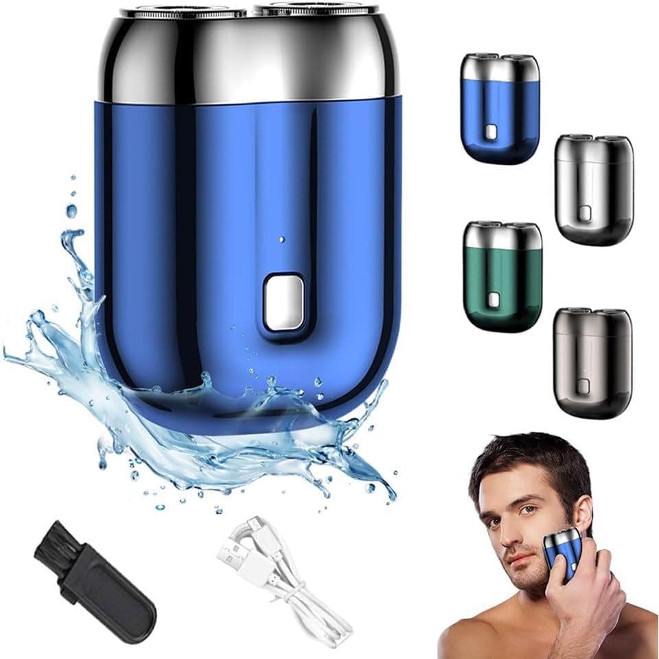 2026 Novo Barbeador de Bolso Aprimorado USB Mini Barbeador, Barbeador Elétrico Recarregável Portátil para Homens, Barbea