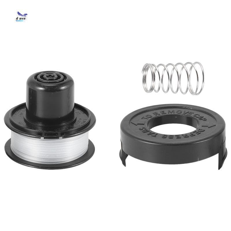 - 136 Linha De Carretel De Aparador De Cordas De Reposição Para ST4000 ST4500 (1 , 1 Tampa E 1 Mola)