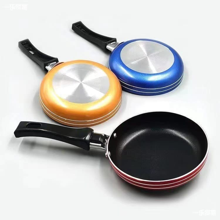 Origem 12 Mini frigideira pequena espessada antiaderente frigideira ovo frito bife necessidades diárias GZ0V