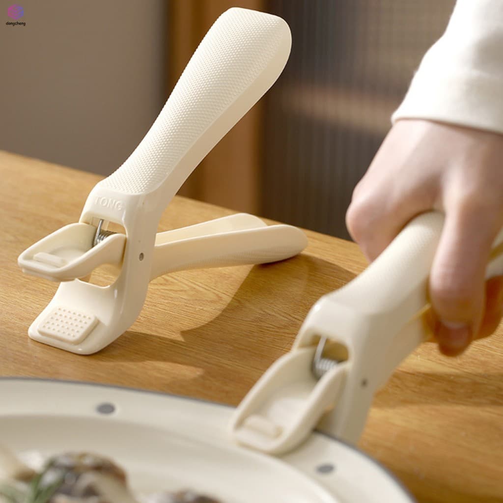 Pinça De Cozinha Antiderrapante Com Clipe De Tigela Resistente Ao Calor Para Vaporizadores , Forno De Micro-Ondas , Frit