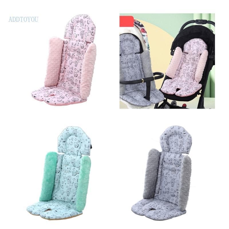 Time Baby Body Cusion Buggys Forro Almofada Assento Para Carrinho Bebê Criança