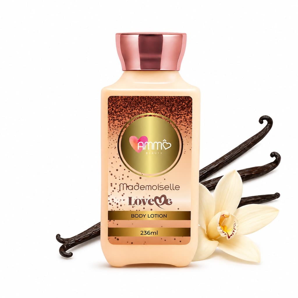 Hidratante Corporal Body Lotion Ammô 236ml | Mademoisele | Perfume Chypre Floral | Pele Hidratada