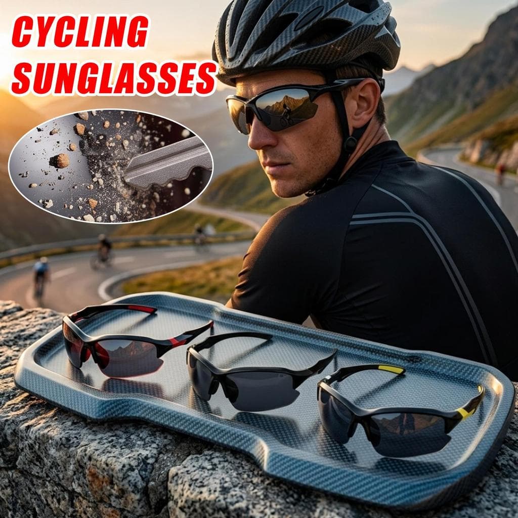 Tons Esportivos Para Ciclismo Ao Ar Livre-Estrutura De PC De Injeção Inquebrável Com Braços De Borracha Antiderrapantes-