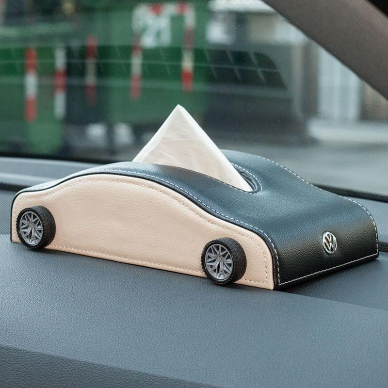 [Venda com desconto por tempo limitado] Caixa de tecido para carro, uso interno criativo, caixa de papel para carro, inf